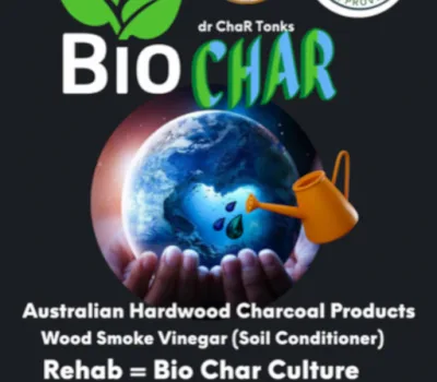 Old BioChar label